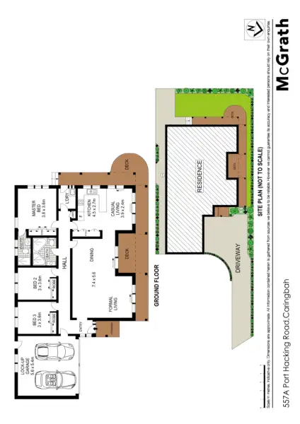 Floorplan of Homely villa listing, 557A Port Hacking Road, Caringbah NSW 2229