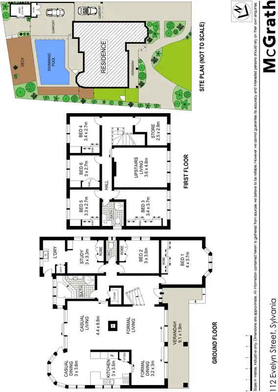 Floorplan of Homely house listing, 112 Evelyn Street, Sylvania Waters NSW 2224