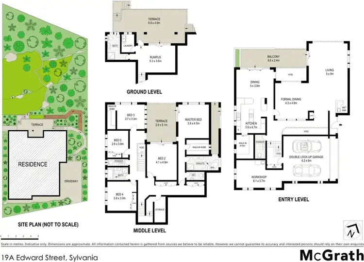 Floorplan of Homely house listing, 19A Edward Street, Sylvania NSW 2224