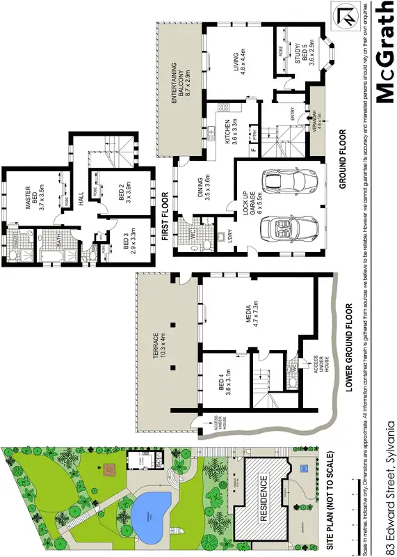 Floorplan of Homely house listing, 83 Edward Street, Sylvania NSW 2224