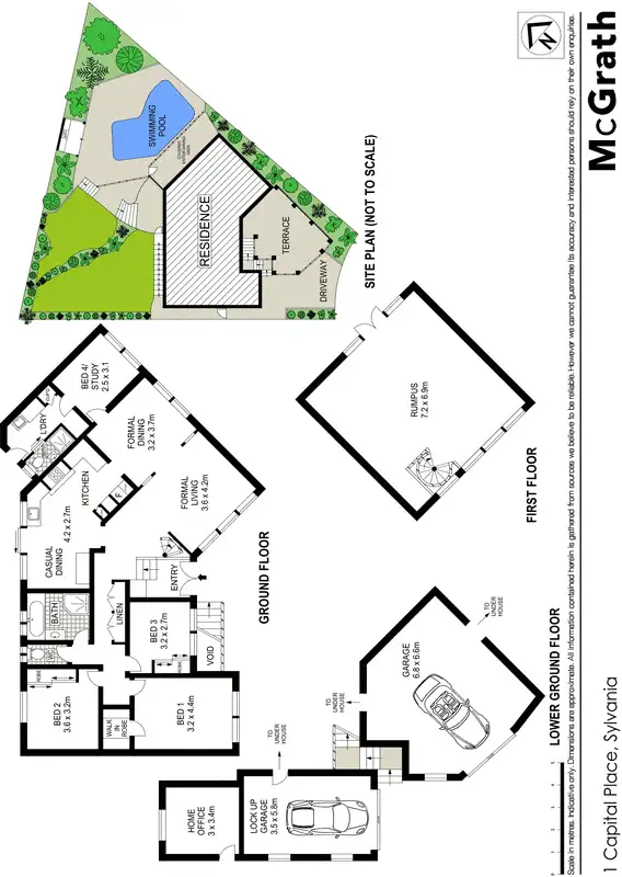 Floorplan of Homely house listing, 1 Capital Place, Sylvania NSW 2224