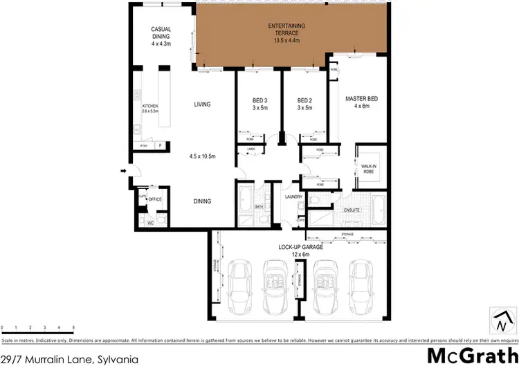 Floorplan of Homely apartment listing, 29/7 Murralin Lane, Sylvania NSW 2224