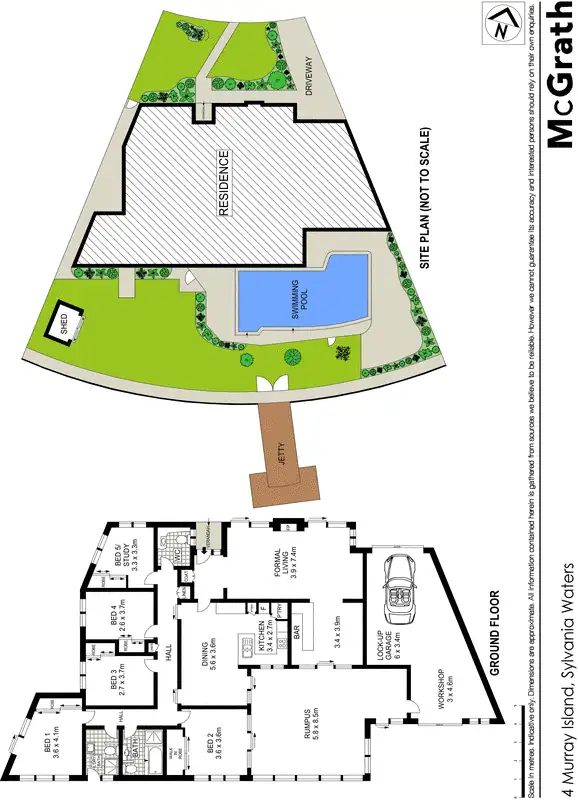 Floorplan of Homely house listing, 4 Murray Island, Sylvania Waters NSW 2224