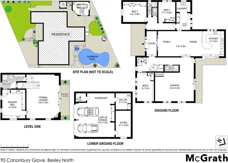 Floorplan of Homely house listing, 95 Canonbury Grove, Bexley North NSW 2207
