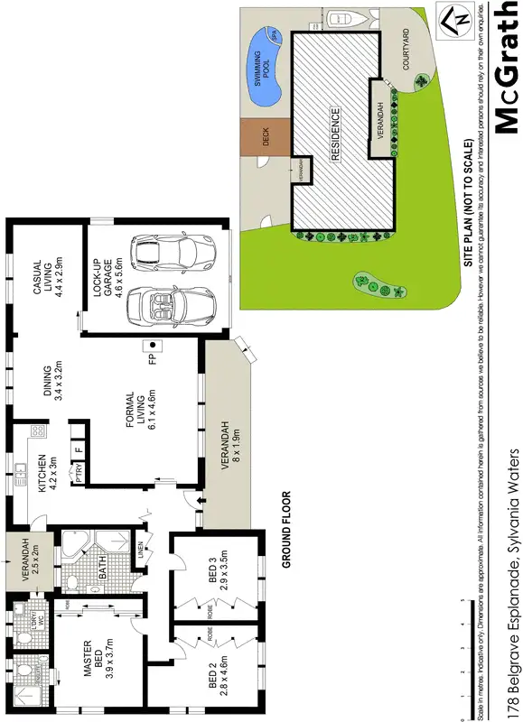 Floorplan of Homely house listing, 178 Belgrave Esplanade, Sylvania Waters NSW 2224