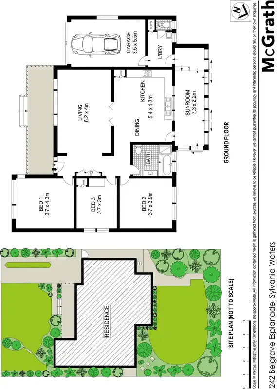Floorplan of Homely house listing, 242 Belgrave Esplanade, Sylvania Waters NSW 2224