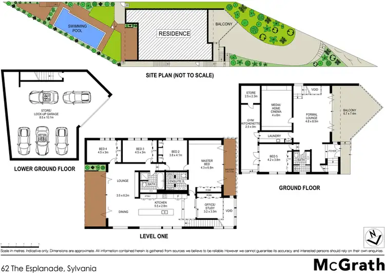 Floorplan of Homely house listing, 62 The Esplanade, Sylvania NSW 2224