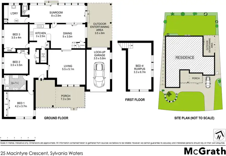 Floorplan of Homely house listing, 25 Macintyre Crescent, Sylvania Waters NSW 2224