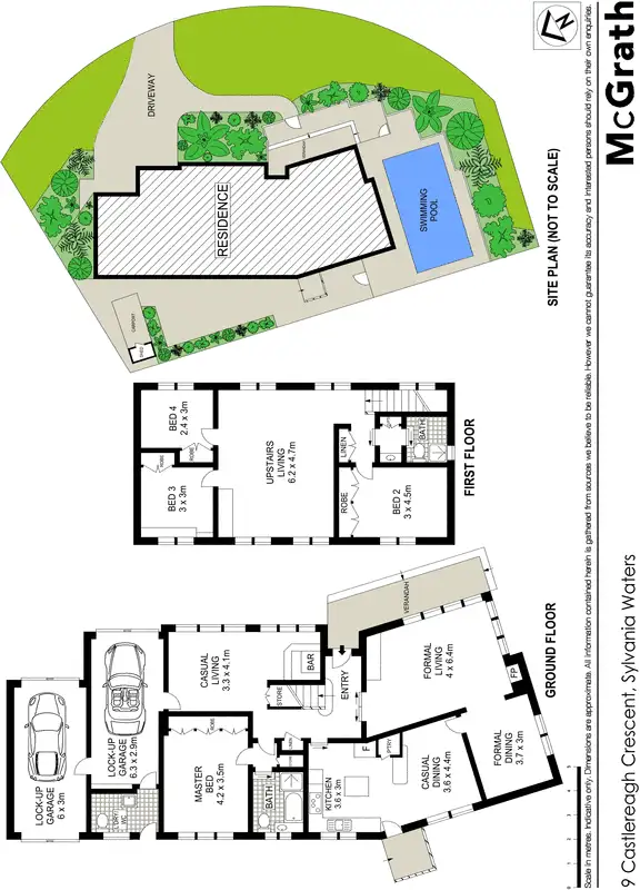 Floorplan of Homely house listing, 9 Castlereagh Crescent, Sylvania Waters NSW 2224