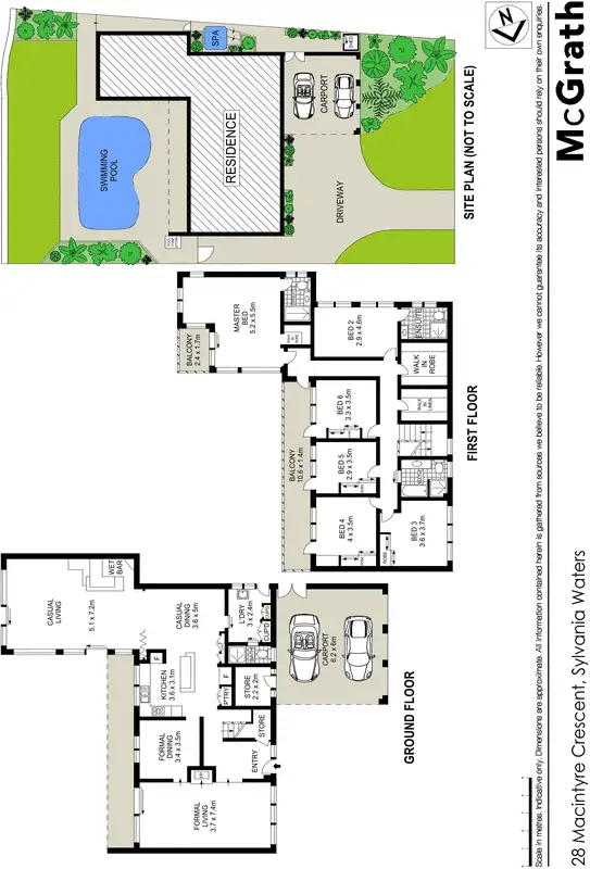 Floorplan of Homely house listing, 28 Macintyre Crescent, Sylvania Waters NSW 2224