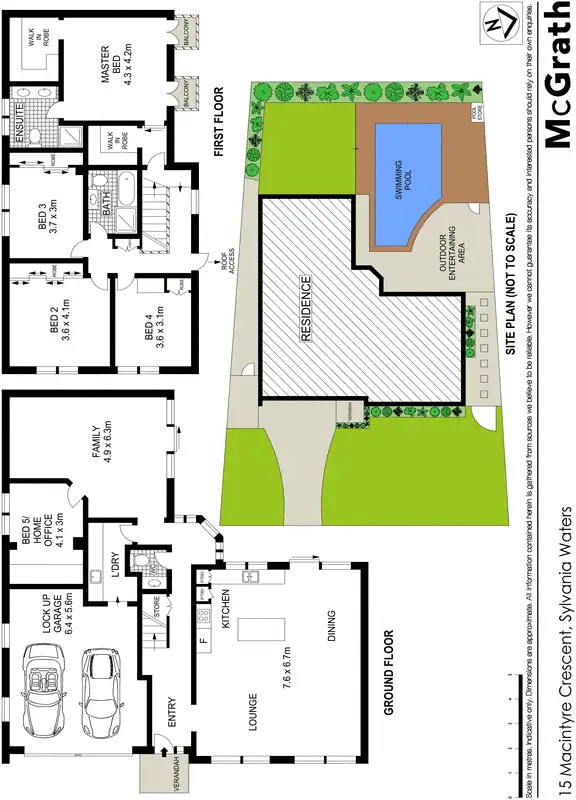 Floorplan of Homely house listing, 15 Macintyre Crescent, Sylvania Waters NSW 2224