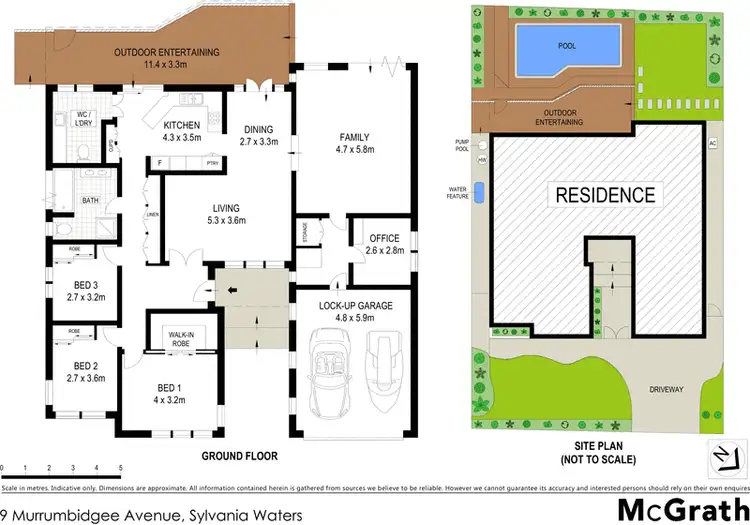 Floorplan of Homely house listing, 9 Murrumbidgee Avenue, Sylvania Waters NSW 2224