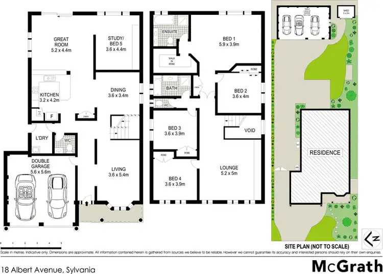 Floorplan of Homely house listing, 18 Albert Avenue, Sylvania NSW 2224