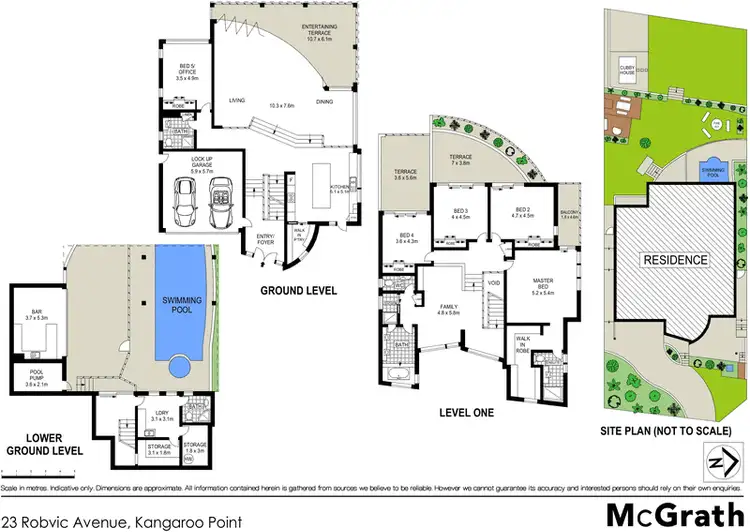Floorplan of Homely house listing, 23 Robvic Avenue, Kangaroo Point NSW 2224