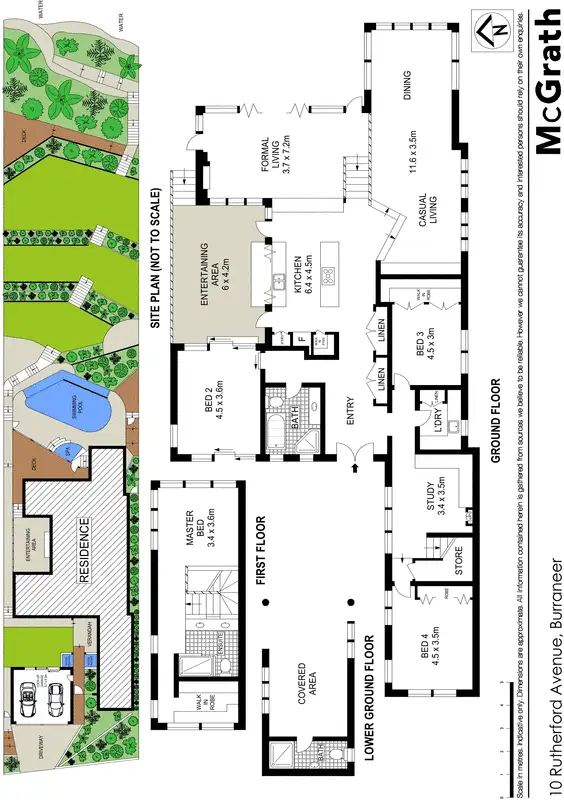 Floorplan of Homely house listing, 10 Rutherford Avenue, Burraneer NSW 2230