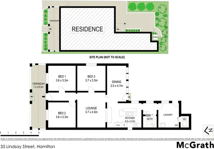 Floorplan of Homely house listing, 35 Lindsay Street, Hamilton NSW 2303