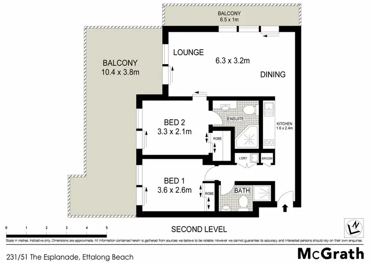Floorplan of Homely apartment listing, 231/51 The Esplanade, Ettalong Beach NSW 2257