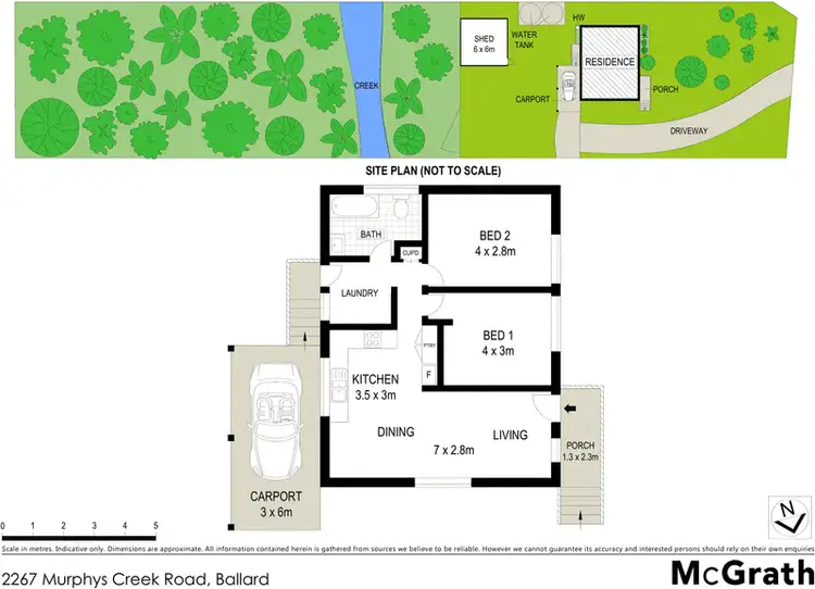 Floorplan of Homely house listing, 2267 Murphys Creek Road, Ballard QLD 4352