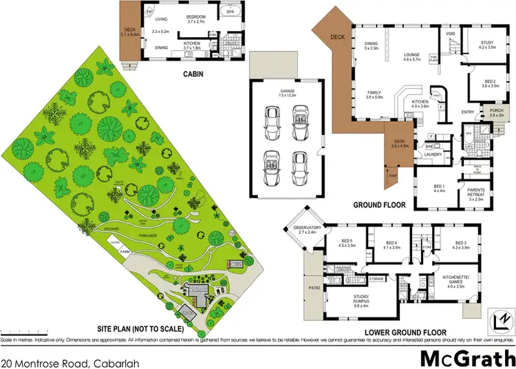 Floorplan of Homely house listing, 20 Montrose Road 'Eagles Rest Retreat', Cabarlah QLD 4352