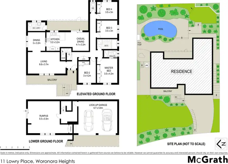 Floorplan of Homely house listing, 11 Lowry Place, Woronora Heights NSW 2233