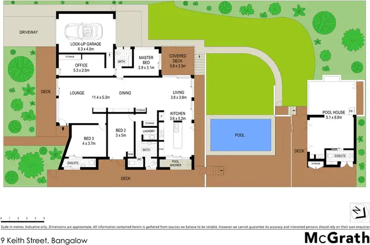 Floorplan of Homely house listing, 9 Keith Street, Bangalow NSW 2479