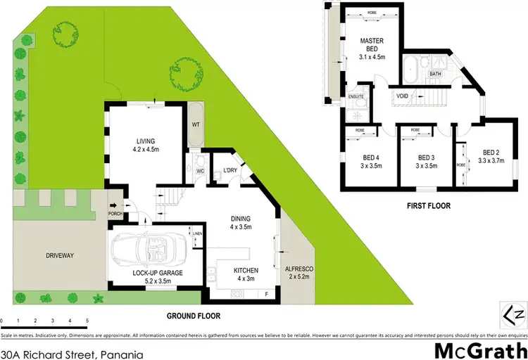 Floorplan of Homely house listing, 30A Richard Street, Panania NSW 2213