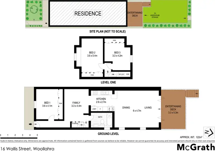 Floorplan of Homely house listing, 16 Wallis Street, Woollahra NSW 2025