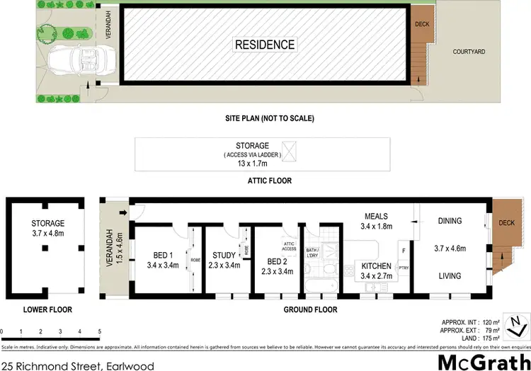 Floorplan of Homely house listing, 25 Richmond Street, Earlwood NSW 2206