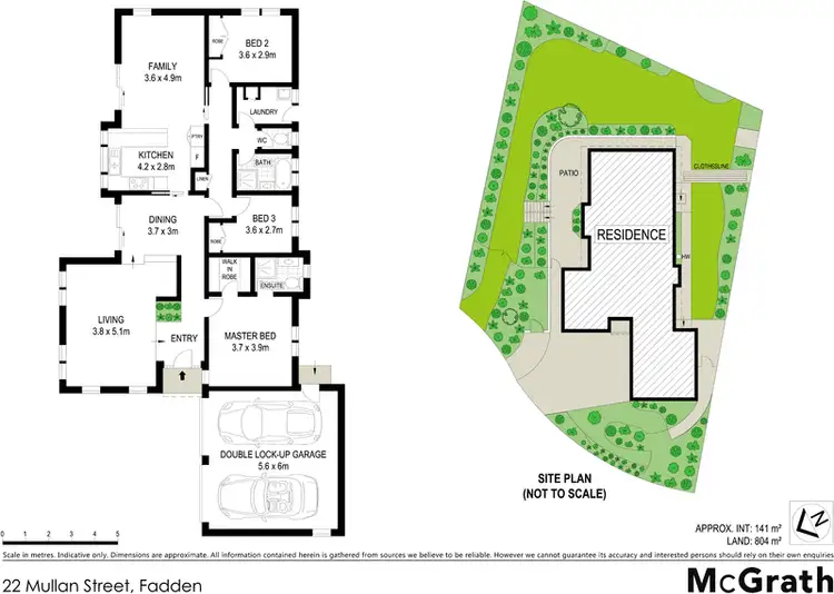 Floorplan of Homely house listing, 22 Mullan Street, Fadden ACT 2904