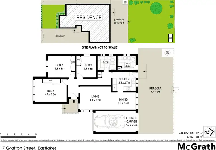 Floorplan of Homely house listing, 17 Grafton Street, Eastlakes NSW 2018
