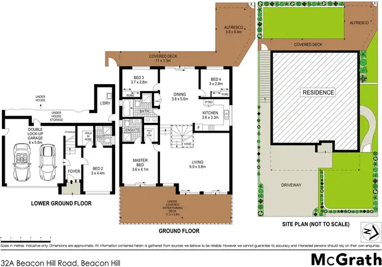 Floorplan of Homely house listing, 32A Beacon Hill Road, Beacon Hill NSW 2100