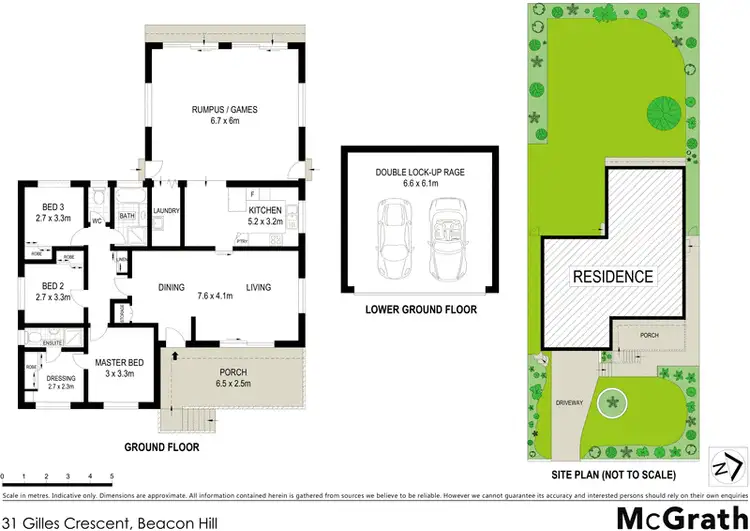 Floorplan of Homely house listing, 31 Gilles Crescent, Beacon Hill NSW 2100