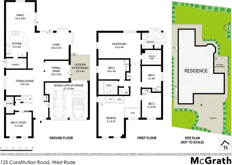 Floorplan of Homely house listing, 125 Constitution Road, West Ryde NSW 2114