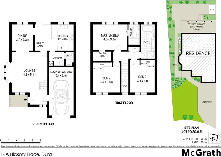 Floorplan of Homely townhouse listing, 16A Hickory Place, Dural NSW 2158