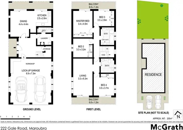 Floorplan of Homely house listing, 222 Gale Road, Maroubra NSW 2035