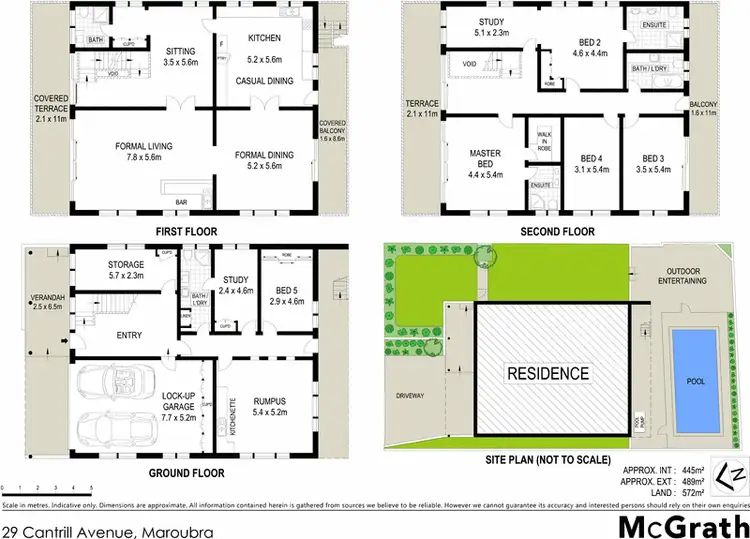 Floorplan of Homely house listing, 29 Cantrill Avenue, Maroubra NSW 2035