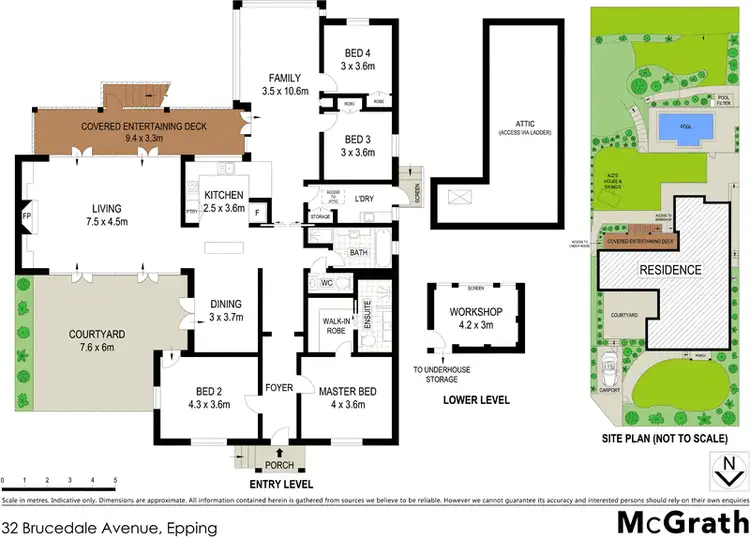Floorplan of Homely house listing, 32 Brucedale Avenue, Epping NSW 2121