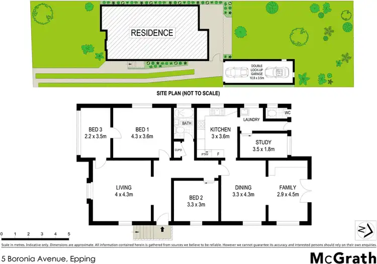 Floorplan of Homely house listing, 5 Boronia Avenue, Epping NSW 2121