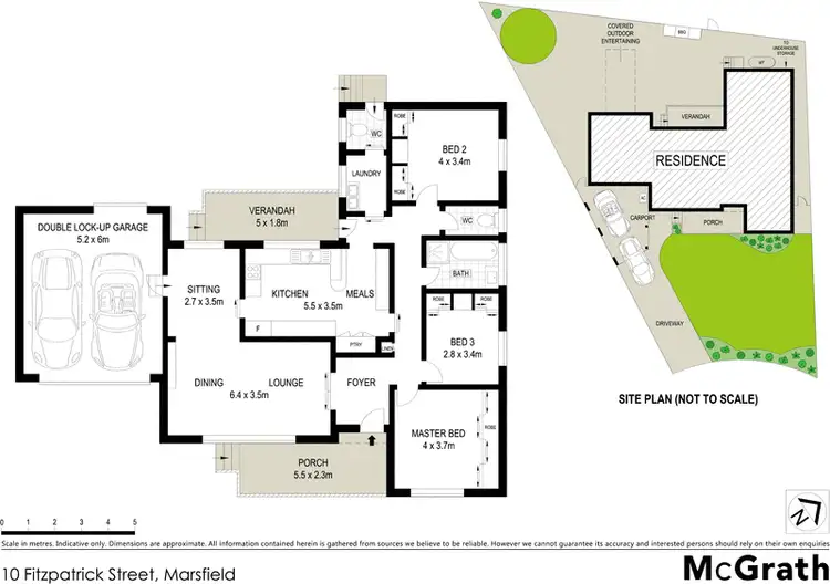 Floorplan of Homely house listing, 10 Fitzpatrick Street, Marsfield NSW 2122