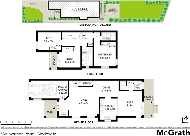 Floorplan of Homely house listing, 58A Morrison Road, Gladesville NSW 2111
