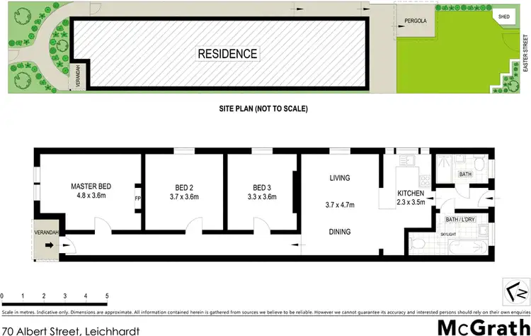Floorplan of Homely house listing, 70 Albert Street, Leichhardt NSW 2040