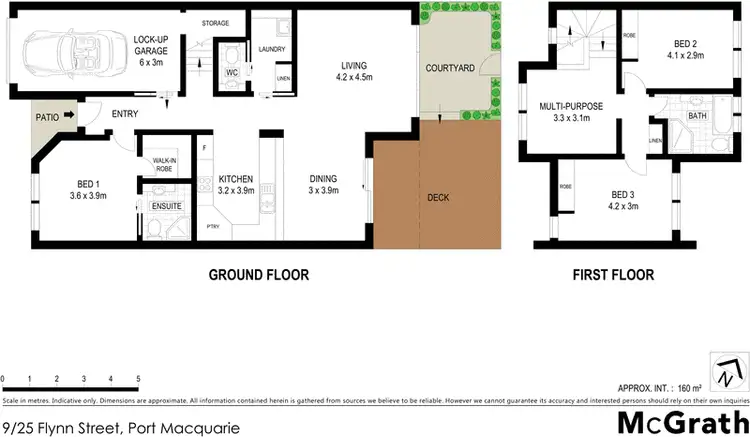 Floorplan of Homely townhouse listing, 9/25 Flynn Street, Port Macquarie NSW 2444