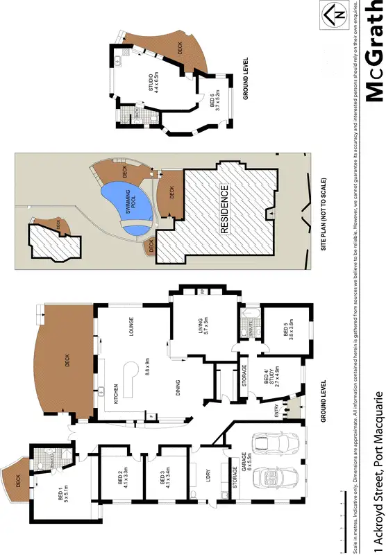 Floorplan of Homely house listing, 1 Ackroyd Street, Port Macquarie NSW 2444
