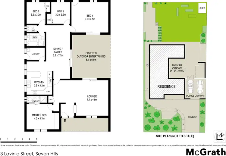 Floorplan of Homely house listing, 3 Lavinia Street, Seven Hills NSW 2147