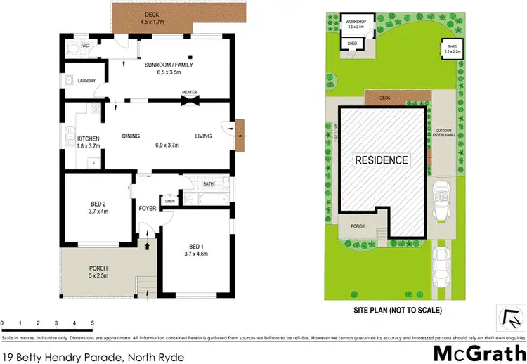Floorplan of Homely house listing, 19 Betty Hendry Parade, North Ryde NSW 2113