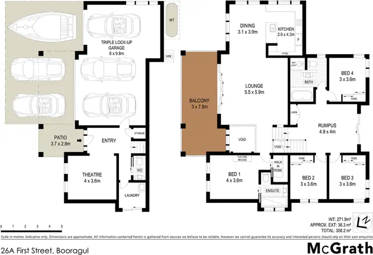 Floorplan of Homely house listing, 26a First Street, Booragul NSW 2284