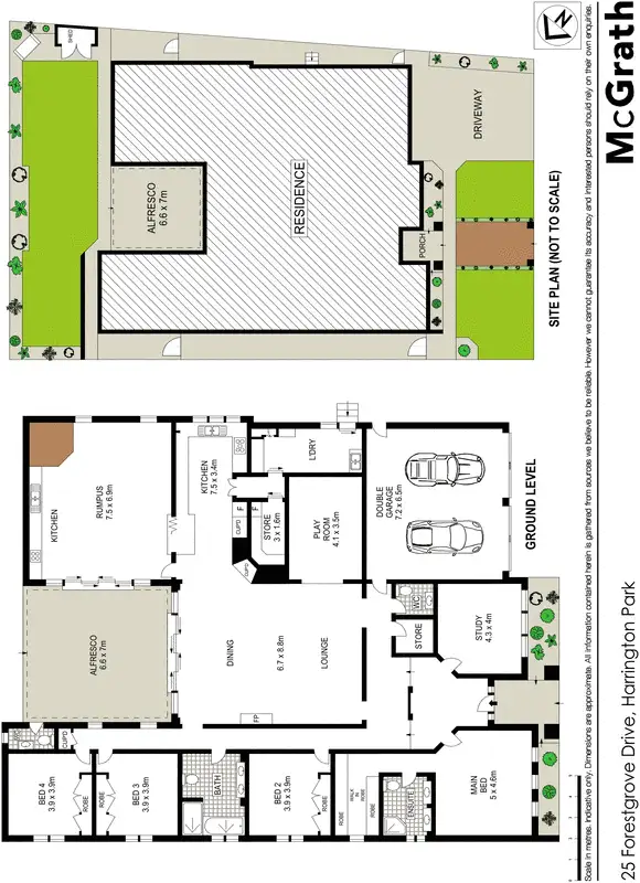 Floorplan of Homely house listing, 25 Forestgrove Drive, Harrington Park NSW 2567