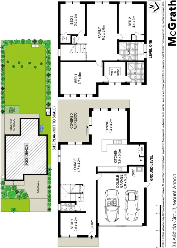 Floorplan of Homely house listing, 34 Aristida Circuit, Mount Annan NSW 2567