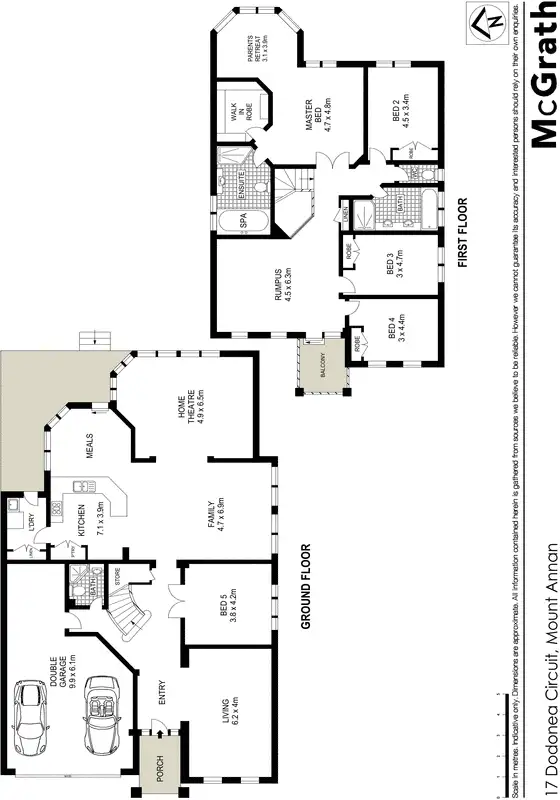 Floorplan of Homely house listing, 17 Dodonea Circuit, Mount Annan NSW 2567
