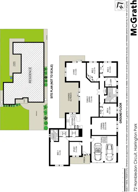 Floorplan of Homely house listing, 72 Hambledon Circuit, Harrington Park NSW 2567